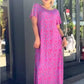 2024 Fashionable Plus-size Print Dress