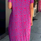 2024 Fashionable Plus-size Print Dress