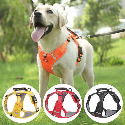 Reflective No-Pull Adjustable Dog Vest Harness