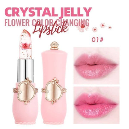 💄Crystal Jelly Flower Color Changing  Lipstick-✨BUY 1 GET 1 FREE