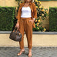 🎉Summer Hot Sale 50% OFF🎉Women's cotton linen long sleeve blouse and pants set