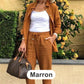 🎉Summer Hot Sale 50% OFF🎉Women's cotton linen long sleeve blouse and pants set