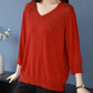 🎁Buy 2 Free Shipping🎁Women’s Vintage V-neck Beaded Pullover Shirt