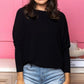 🔥Buy 2 Free Shipping✈️Women's Autumn Solid Round Neck Batwing-Sleeve Top
