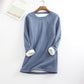 ❄️Get ready for the cold season❄️Women‘s NEW Casual Cotton Round Neck Solid Sweatshirt (S-5XL)🙋‍♀️