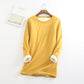 ❄️Get ready for the cold season❄️Women‘s NEW Casual Cotton Round Neck Solid Sweatshirt (S-5XL)🙋‍♀️