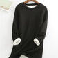 ❄️Get ready for the cold season❄️Women‘s NEW Casual Cotton Round Neck Solid Sweatshirt (S-5XL)🙋‍♀️