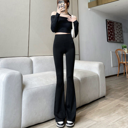 [Best Gift For Her] Women’s Fleece Slimming Flared Pants