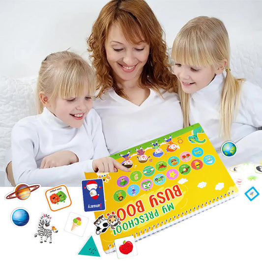 🎁Great Gift🎁Preschool Educational Busy Book for Toddlers