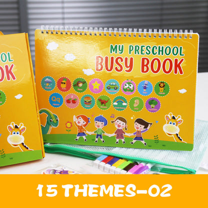 🎁Great Gift🎁Preschool Educational Busy Book for Toddlers