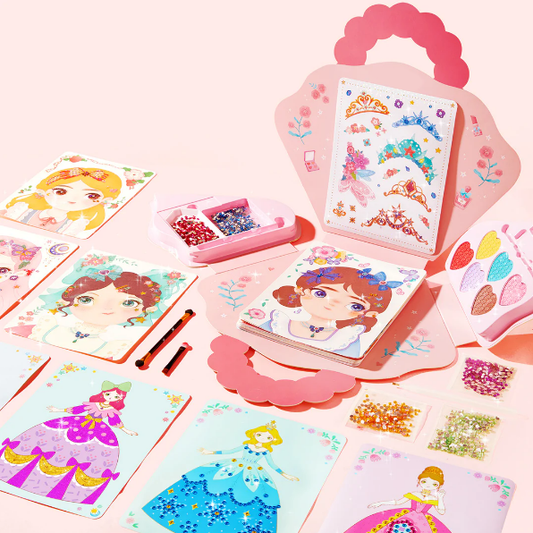 🎄Early Xmas Sales - 49% OFF🎅Fantasy 3-in-1 Princess Dress Up & Make Up Game Set💝