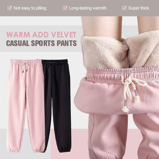 🔥Buy 2 Free Shipping✈️Warm Add Velvet Casual Sports Pants