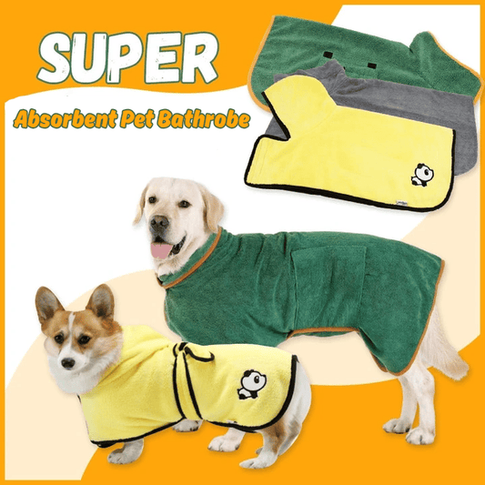 🔥Buy 2 Free Shipping✈️Super Absorbent Pet Bathrobe