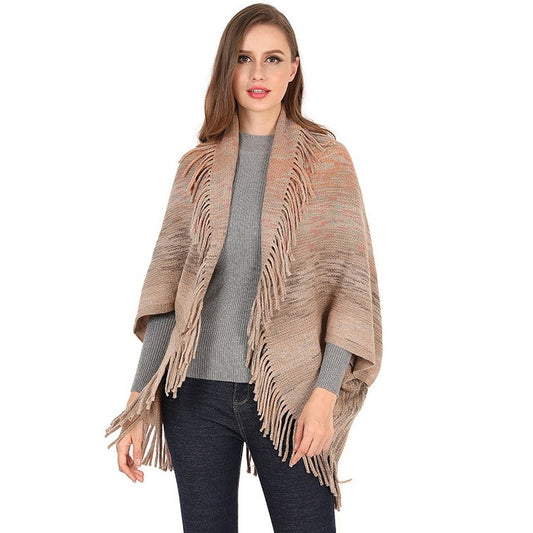 🔥Buy 2 Free Shipping✈️Women's Knitted Tassel Shawl Wrap