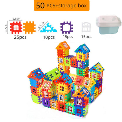 🔥🎅HOT SALE🏠Waffle Interlocking Building Blocks