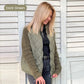 💥Last Day Sale 70% OFF🥰2026 New Women's Knit Patchwork Puffy Jacket