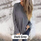 🔥Buy 2 Free Shipping✈️Women's Solid Round Neck Long Sleeve Tops