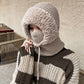 🔥Big Sale 50% OFF🔥Women's Winter One-Piece Knitted Beanie Scarf Mask 3-in-1 Balaclava