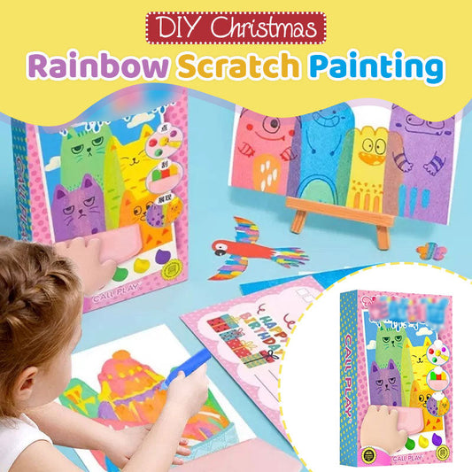 🎅CHRISTMAS SALE 45% OFF🎄20Pcs DIY Rainbow Scratch Art🎄