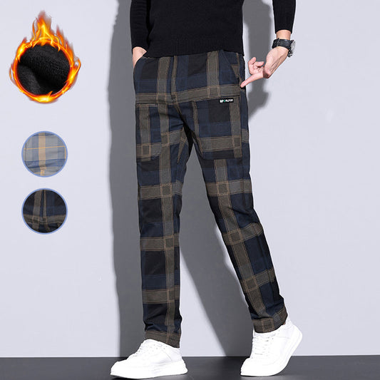 🥰Hot Sales - 49% OFF✨Men's Casual Plaid Pants with Pockets