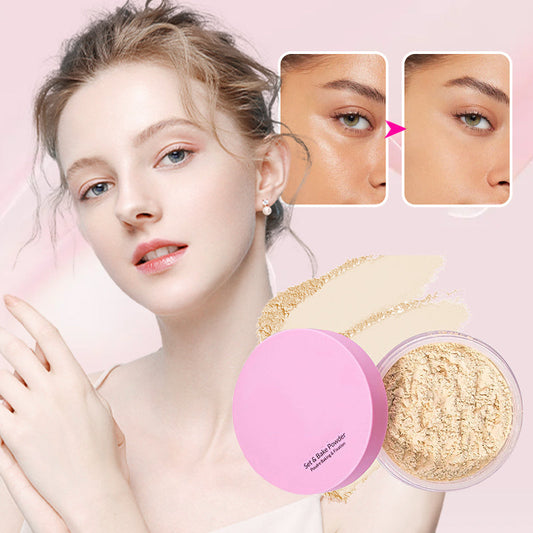 💥New Year Hot Sale🔥Loose Cosmetic Setting Powder with Extra Fluffy Puff