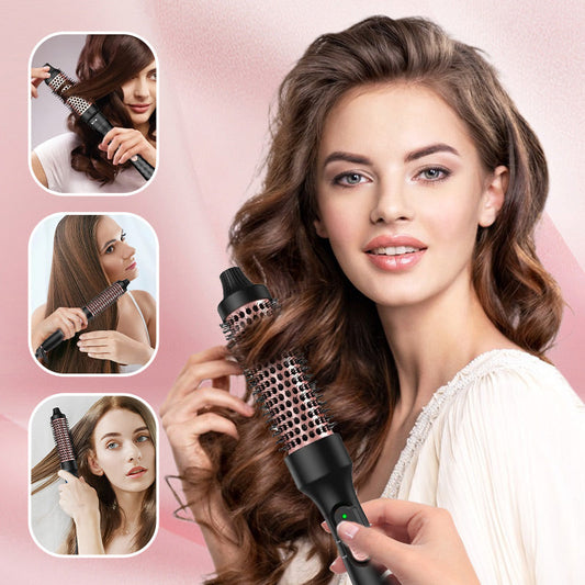 💜 NEW YEAR SALE - 50%OFF💜3 in 1 32mm Curling Iron Brush