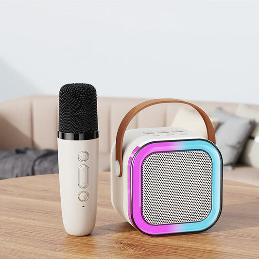 🎶Gift Game Changer & Social Scene Stealer🎁🎼Mini Karaoke Machine with Wireless Microphones