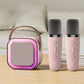 🎶Gift Game Changer & Social Scene Stealer🎁🎼Mini Karaoke Machine with Wireless Microphones