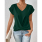 💥BIG SALE💷Best Price👚Casual Short Sleeve Elegant V-neck Twist Tee
