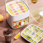 ⛱️SUMMER DAY HOT SALE 70% OFF⚡50K+ SOLD🧊2 Tier Convenient Push-In Ice Cube Mold with Tray Case