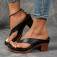 🔥Limited Sale 60% Off🔥Women’s Summer Chunky Heel Flip Flops