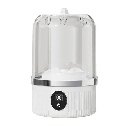 Limited Sale 50% OFF🎁Free your hands🥰Wireless Charging Mini Washing Machine