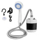 ✨Hot Sale 49% OFF ✨ Portable Outdoor Electric Shower Set - Handheld Camp Shower for Travel, Hiking & Gardening