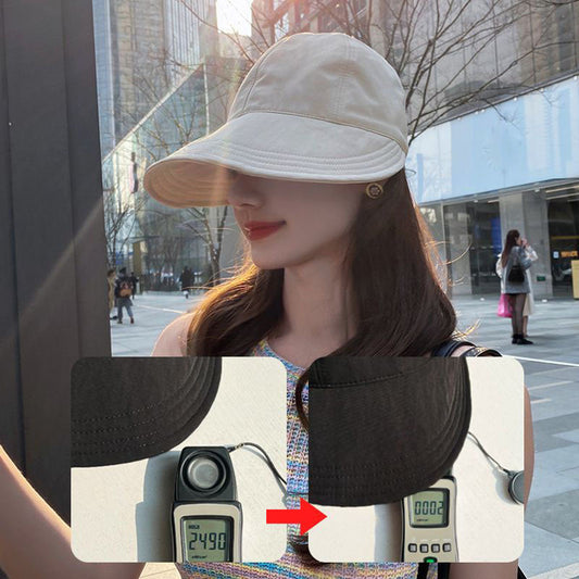 ☀️Summer Hot Sale☀️Women's Wide Brim Sun-protection Cap