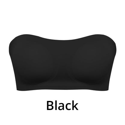 💜 LAST DAY PROMOTION - 50%OFF💜Strapless Wireless Bra with Crossover Side Closure