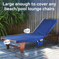 🏖️Limited Time Sale 50% OFF!🌞OHS Sun Lounger Towel with Pockets & Carry Bag🏖️Extra-Large Microfibre Beach Towel – Quick-Dry, Lightweight & Sand-Resistant☀️🇬🇧✨