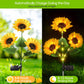 ⏳Time-Limited Special Price: ￡9.99!!⏰Sunflower Solar Garden Stake Led Lights🌻