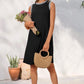 🎉Last Day Promotion 50% OFF💃Women's Casual Sleeveless Crew Neck Midi Dress
