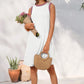 🎉Last Day Promotion 50% OFF💃Women's Casual Sleeveless Crew Neck Midi Dress