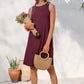 🎉Last Day Promotion 50% OFF💃Women's Casual Sleeveless Crew Neck Midi Dress