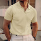 🔥Summer Hot Sale🔥Men’s Casual Waffle Knit Short Sleeve Shirt