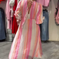 🌸Summer Limited Sale 50% OFF🎨 Women's V-Neck Printed Dress – Brushstrokes of Summer🌺