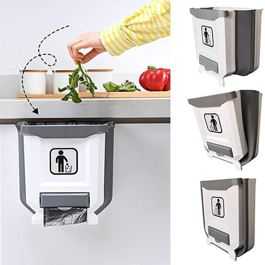 💥Limited Sale 50% OFF💥Foldable Kitchen Cabinet Trash Can