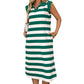 💓Limited Sale 50% OFF💓Women's Casual Striped Sleeveless Dress | Effortless Chic Style