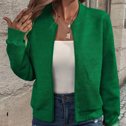 💓Surprise Discount 50% OFF 💓Women's Casual Fashionable Zipper Cardigan
