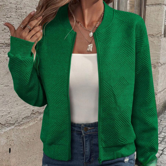 💓Surprise Discount 50% OFF 💓Women's Casual Fashionable Zipper Cardigan