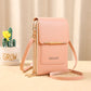 🏆Last Day Promotion：ONLY ￡6.99!!👜📱 Simple and elegant women's touchscreen crossbody phone wallet