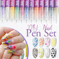 New Arrival🎨12 Colors Nail Art Pens Set