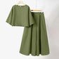 🎉2025 New Products Hot Sale✨Women's Casual Round Neck 3/4 Sleeve T-Shirt & Loose Pants 2-Piece Set