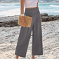 🌸Limited Sale 50% OFF🌸Women's Casual High-Waisted Straight-Leg Cropped Pants